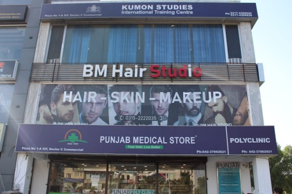 B M Hair Studio, Bahria Town